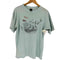 80S Running magazine EAT AND RUN アート プリント Tシャツ コピーライト 1981 袖シングルステッチ メンズ