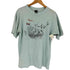 80S Running magazine EAT AND RUN アート プリント Tシャツ コピーライト 1981 袖シングルステッチ メンズ