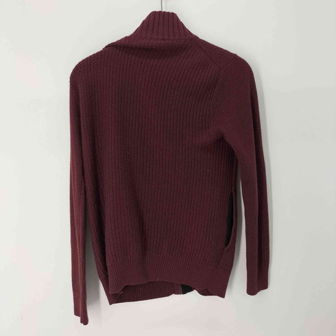 カルバンクライン CALVIN KLEIN スタンドカラー比翼カーディガン メンズ M