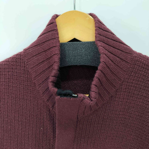 カルバンクライン CALVIN KLEIN スタンドカラー比翼カーディガン メンズ M