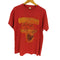 80-90S USA製 SCREEN STARS ボディ History 大陸 プリント Tシャツ 袖シングルステッチ メンズ import:L