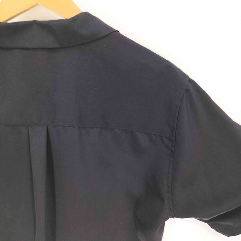 ナノアンドコー NANO&CO 18SS 開襟 オープンカラー ポリ S/S シャツ メンズ JPN:L