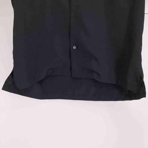 ナノアンドコー NANO&CO 18SS 開襟 オープンカラー ポリ S/S シャツ メンズ JPN:L