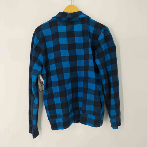 ピーエスポールスミス PS Paul Smith ブロックチェック ショールカラーカーディガン メンズ L