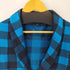 ピーエスポールスミス PS Paul Smith ブロックチェック ショールカラーカーディガン メンズ L