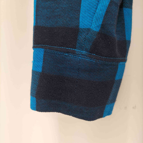 ピーエスポールスミス PS Paul Smith ブロックチェック ショールカラーカーディガン メンズ L