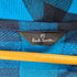 ピーエスポールスミス PS Paul Smith ブロックチェック ショールカラーカーディガン メンズ L