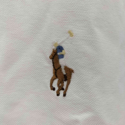 ラルフローレン RALPH LAUREN YARMOUTH ポニー 刺繍 B.D L/S オックスフォード シャツ メンズ 16 1/2