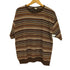 ぺニーズタウンクラフト PENNEYS TOWNCRAFT 60S Plus ボーダー アクリル ニット カットソー Tシャツ メンズ import:L