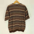 ぺニーズタウンクラフト PENNEYS TOWNCRAFT 60S Plus ボーダー アクリル ニット カットソー Tシャツ メンズ import:L