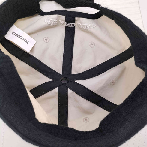 カップアンドコーン CUP AND CONE ロゴ刺繍 ナイロン6パネルキャップ メンズ