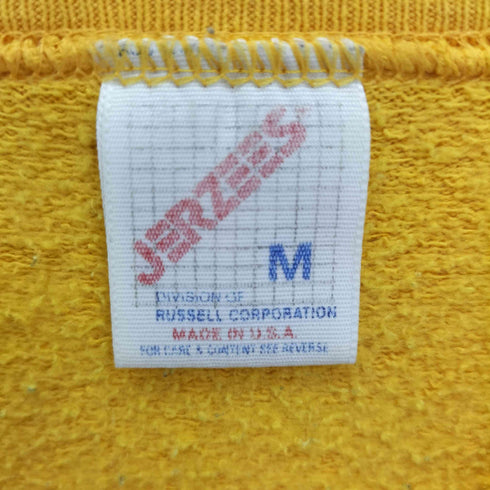 ジャージーズ JERZEES 80-90S USA製 ST.PATRICK PHYS.ED. アーチ ロゴ 裏起毛 スウェット メンズ import:M