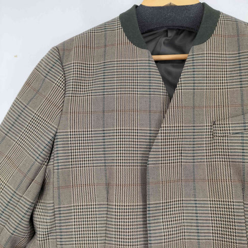 ビューティーアンドユースユナイテッドアローズ BEAUTY & YOUTH UNITED ARROWS グレンプレイド ノーカラージャケット レディース JPN:S