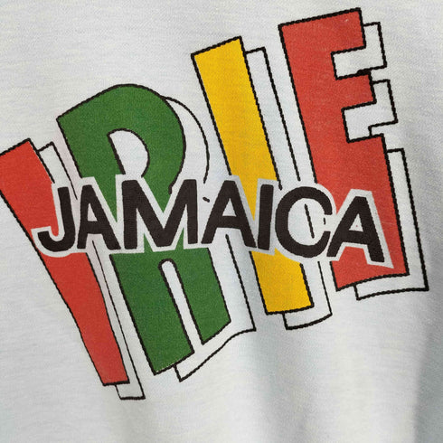 Sun Island JAMAICA フロッキープリント スウェット メンズ import:L