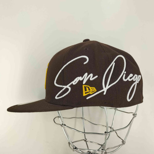 ニューエラ NEW ERA 59FIFTY MLBチームロゴ 筆記体刺繍 ベースボール キャップ メンズ 7 1/2