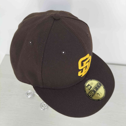 ニューエラ NEW ERA 59FIFTY MLBチームロゴ 筆記体刺繍 ベースボール キャップ メンズ 7 1/2