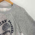 チャンピオン Champion 80S トリコタグ USA製 NORTHERN ARIZONA UNIVERSITY 3段 アーチ フロッキー カレッジ プリント ラグランスリーブ スウェット メンズ import:XL