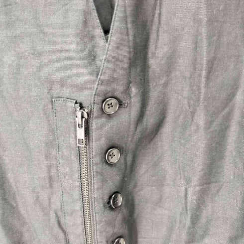 カルバンクライン CALVIN KLEIN CK39 6ボタン フロントベルトジレ メンズ M
