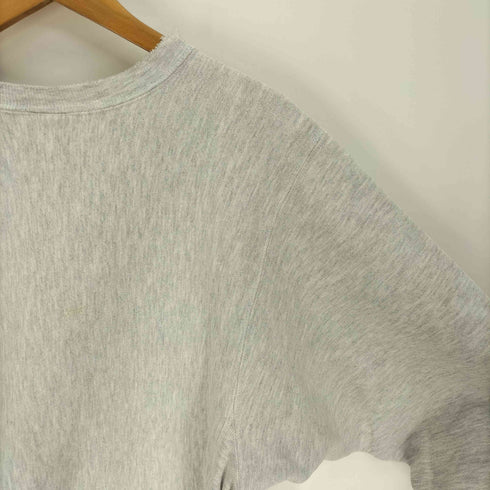 チャンピオン Champion 90S 刺繍タグ メキシコ製 REVERSE WEAVE リバースウィーブ NYU プリント セットインスリーブ スウェット ボロ メンズ import:M