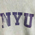チャンピオン Champion 90S 刺繍タグ メキシコ製 REVERSE WEAVE リバースウィーブ NYU プリント セットインスリーブ スウェット ボロ メンズ import:M