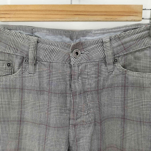 ディーゼル DIESEL グレンチェック デニムスラックス メンズ 28