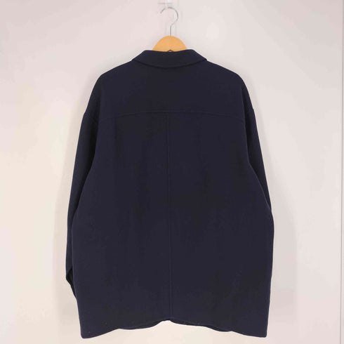 ユニクロプラスジェイ UNIQLO+J ウールブレンドオーバーサイズシャツジャケット メンズ JPN:L