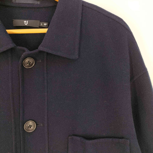 ユニクロプラスジェイ UNIQLO+J ウールブレンドオーバーサイズシャツジャケット メンズ JPN:L