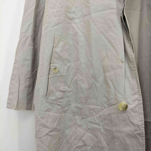 バーバリーロンドン BURBERRY LONDON パイピング ノバチェック ライト ステンカラーコート メンズ