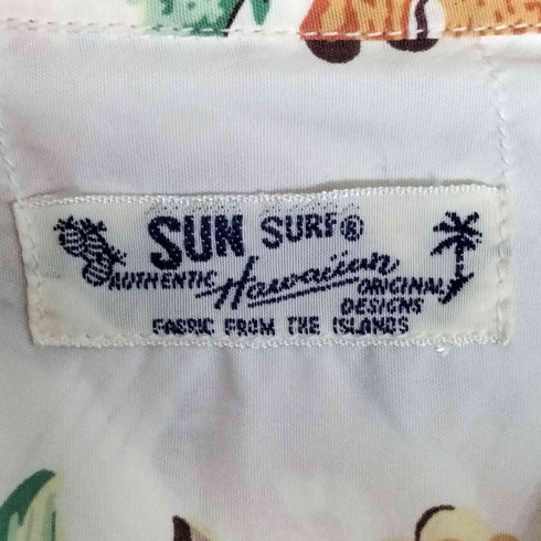 サンサーフ SUN SURF MACINTOSH UKULELE 総柄 アロハシャツ メンズ JPN:L