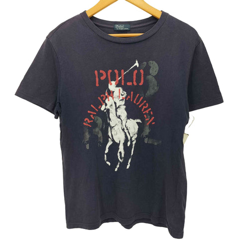 ポロバイラルフローレン Polo by RALPH LAUREN ビッグポニー ステンシル プリント S/S Tシャツ メンズ