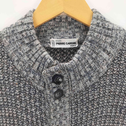 ピエールカルダン pierre cardin フランス製 クルーネックカーディガン メンズ
