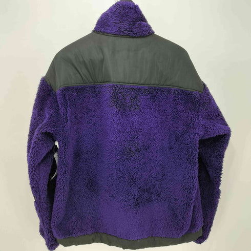 ザラ ZARA バイカラーフリースジャケット メンズ L-XL