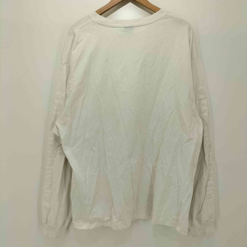 ハフ HUF ロゴ 袖プリント ポケT ロングスリーブ クルーネックTシャツ メンズ XL