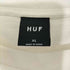 ハフ HUF ロゴ 袖プリント ポケT ロングスリーブ クルーネックTシャツ メンズ XL