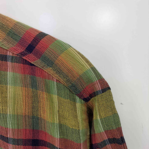 パタゴニア patagonia 99年製 A/C Yarn-Dye Shirt 半袖 チェックシャツ メンズ import:S