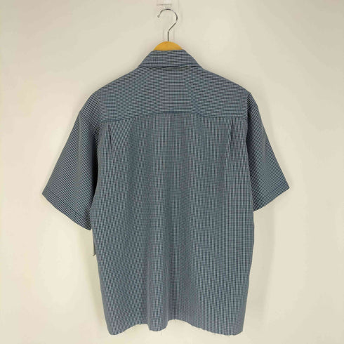 ディッキーズ Dickies チェック柄 オープンカラー ショートスリーブ シャツ メンズ import:M