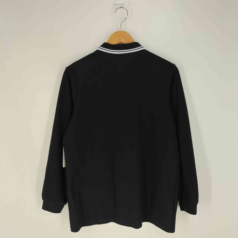 フレッドペリー FRED PERRY ロゴ刺繍 鹿の子 ロングスリーブ ポロシャツ メンズ import:L