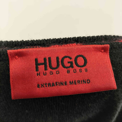 ヒューゴボス HUGO BOSS バイカラーニット メンズ