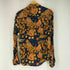 ザラマン ZARA MAN L/S 総柄 レーヨンシャツ メンズ US M