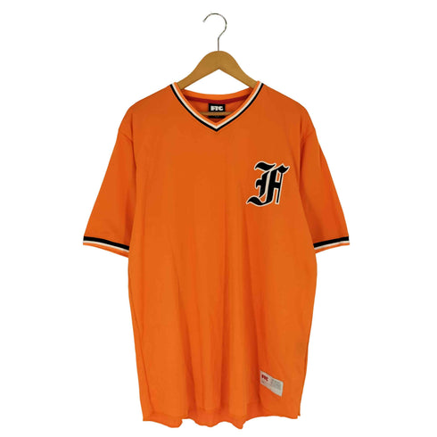 エフティーシー FTC プリント Vネック Tシャツ メンズ JPN:XL