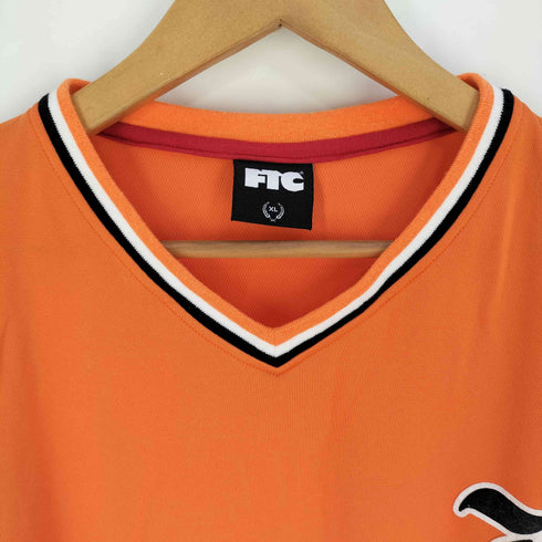 エフティーシー FTC プリント Vネック Tシャツ メンズ JPN:XL