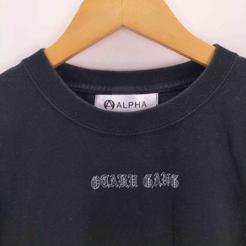 アルファ ALPHA オタクガング プリントTシャツ メンズ JPN:M