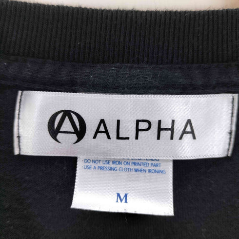 アルファ ALPHA オタクガング プリントTシャツ メンズ JPN:M