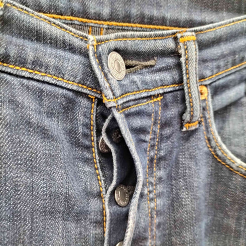 リーバイス Levis 501 ボタンフライインディゴデニム メンズ W31 L30