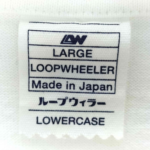 ループウィラー LOOPWHEELER クルーネックTシャツ メンズ JPN:L