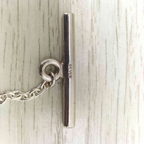 エディフィス EDIFICE silver刻印 ターコイズ ネックレス メンズ