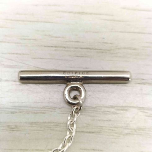 エディフィス EDIFICE silver刻印 ターコイズ ネックレス メンズ