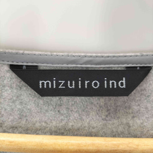 ミズイロインド mizuiro ind ウール Vネックプルオーバー レディース
