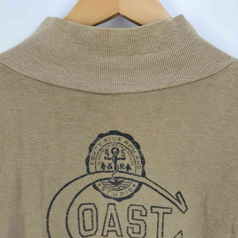 フォーティーファイブアールピーエム 45rpm coast プリント ハイネック ロングスリーブTシャツ レディース JPN:3