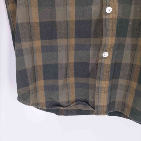 クオドロ quadro チェック柄 レギュラーカラーシャツ メンズ 2